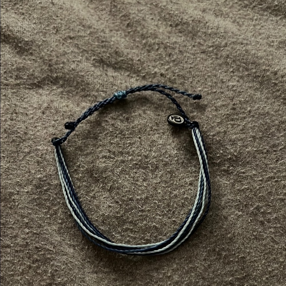 Pura Vida Navy Blue Braided Bracelet